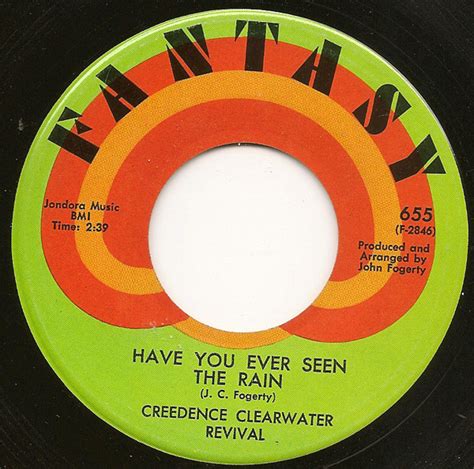 Creedence Clearwater Revival Have You Ever Seen The Rain 1970 Hollywood Pressing Vinyl