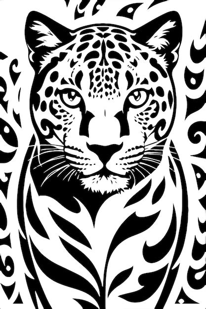 Ilustración del vector leopardo Vector Premium