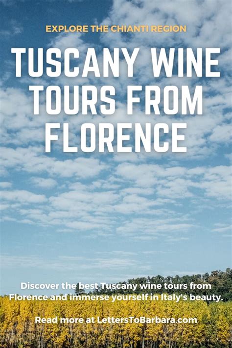 7 awesome Tuscany wine tours from Florence - Discover Chianti