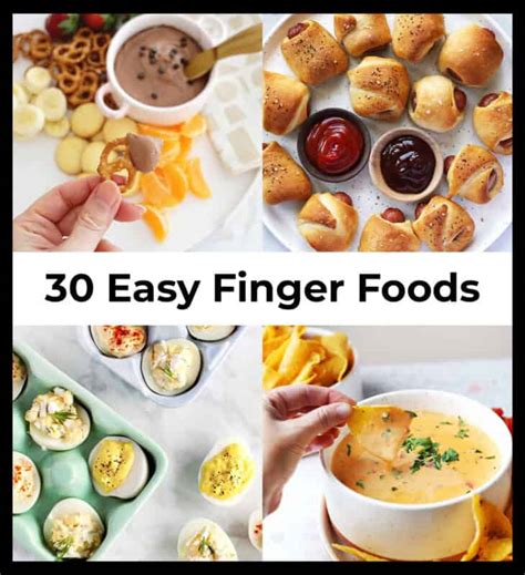 30 Easy Finger Foods For A Party A Beautiful Mess