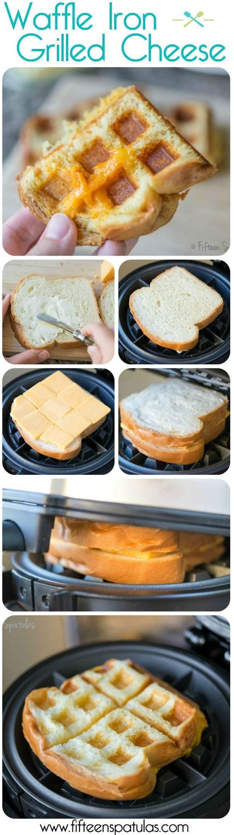 Such A Fun Idea Waffle Iron Grilled Cheese Sandwich Waffle Iron