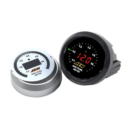 New Aem Mm Afr O Uego Wideband Air Fuel Ratio Gauge Kit Lsu