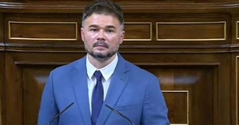 Rufián carga contra Feijóo pero amenaza a Sánchez Podemos obligarle