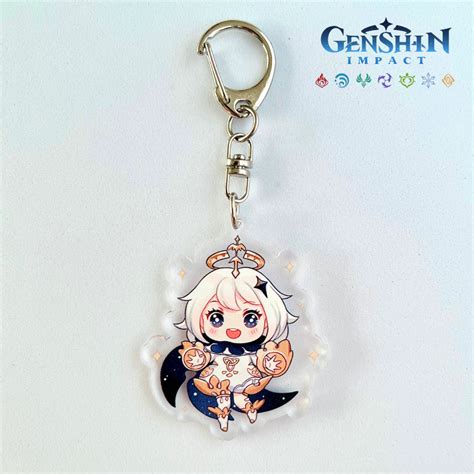 Chaveiro Paimon Jogo Genshin Impact Shopee Brasil