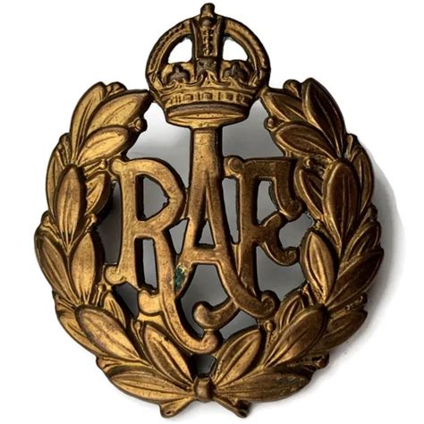 Original Ww2 Royal Air Force Raf Cap Badge £1299 Picclick Uk