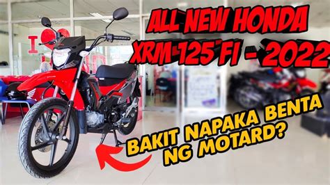 All New Honda XRM 125 FI 2022 Bakit Napaka Benta Ng Motard Specs