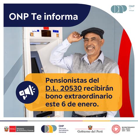 ONP Oficial on Twitter Pensionistas de jubilación y beneficiarios