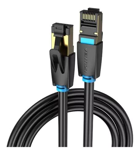 Cable Ethernet Vention Cat 8 Gigabit Reforzado Rj45 5m MercadoLibre