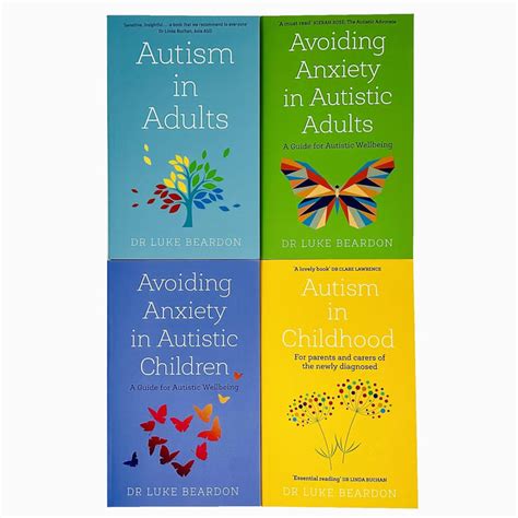 Luke Beardon Collection 4 Books Set Autism In Adults Autism In