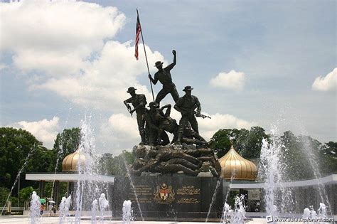 National Monument Park Tugu Negara Kuala Lumpur Malaysia Tourist