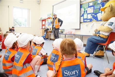 Safety Superhero Joins Schoolchildren At Broughton Ce Primary For A