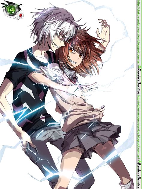 Index Railgun Misaka Vs Accelerator Battle Render ORS Anime Renders