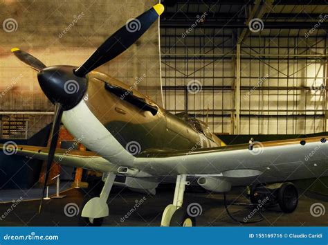 Supermarine Spitfire MK1. London, England, UK Editorial Photo - Image of aeroplane, browning ...