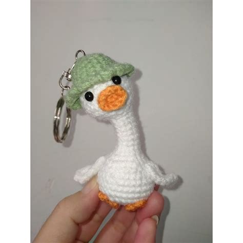 Jual Gantungan Kunci Amigurumi Duck Bebek Gantungan Tas Cute Lucu Keychain Souvenir Amigurumi