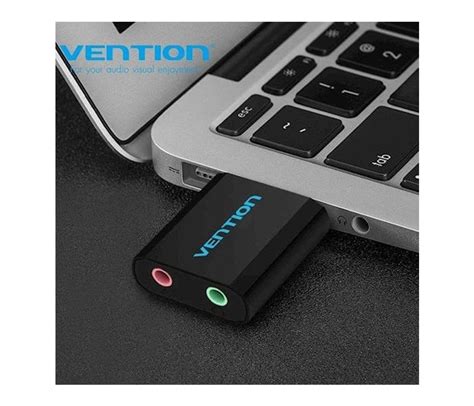 Vention USB External Sound Card VAB S17 B Sinar Photo Digital Camera