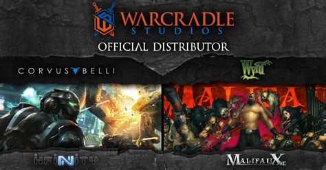 Warcradle Studios Distribution Announcement Wyrd Miniatures And Corvus