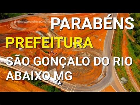 Br Obras Novo Trevo De Acesso Cidade De S O Gon Alo Do Rio Abaixo