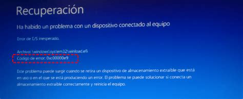 5 Soluciones Arreglar el Código de Error 0x00000e9 en Windows 11 10