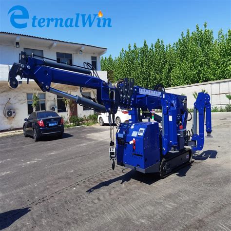 Hydraulic Arm 3 Ton 5 Ton 8 Ton Telescopic Spider Crawler Crane For