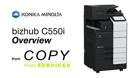 Konica Minolta Bizhub C I Quick Intro Youtube