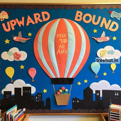 Hot Air Balloon Bulletin Board Ideas For Elementary School Welcome