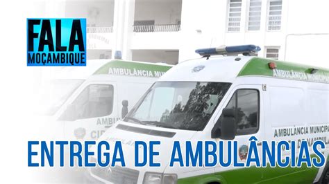 Luís Giquira faz entrega de ambulâncias que tinham sido vandalizadas na