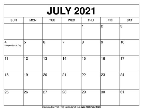 Wiki Calendar July 2023 - Get Calender 2023 Update