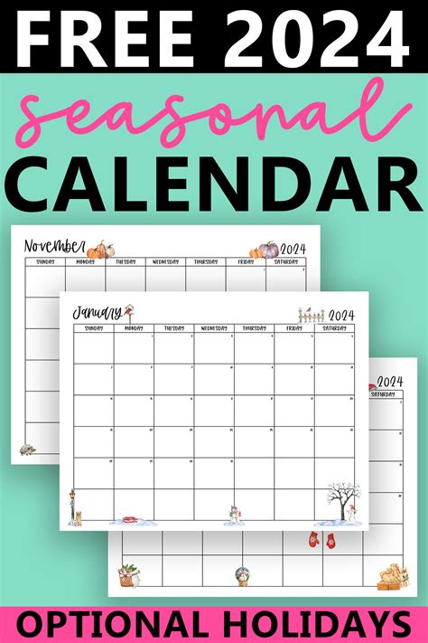 Printable Calendar Starting With Monday Sunday Pinterest Mom Envy