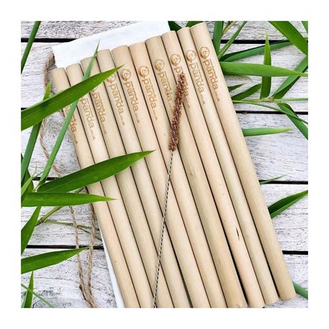 Bamboo Straws Organic Straw