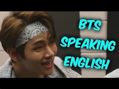 Bts Speaking English Complination Try Not To Laugh Smile Challenge