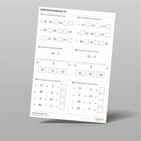 Free Add And Subtract S Varied Fluency Resource Classroom Secrets