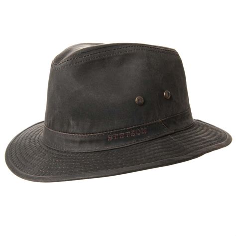 Stetson Traveller Hat With Small Brim Ava Cotton