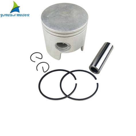 Piston Kit For Yamaha Stroke Outboard Motor Hp G J Diameter Mm