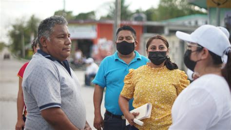 YENSUNNI MARTÍNEZ SUPERVISA OBRAS EN ZONA LIMÍTROFE DEL MUNICIPIO