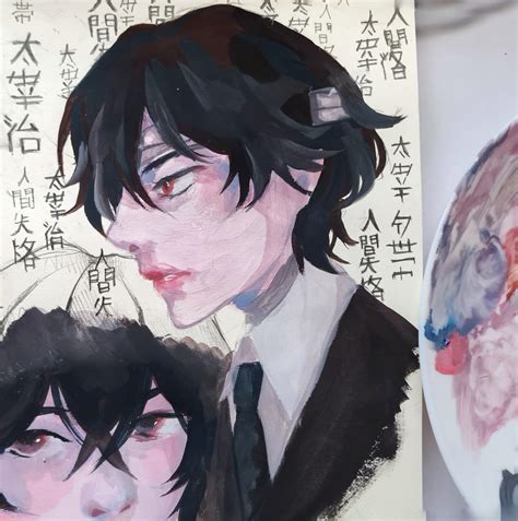 Dazai Osamu bsd by m00njin on DeviantArt