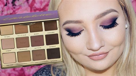 Cool Toned Smokey Eye Tarte Tartelette Palette Tutorial Tobie Jean