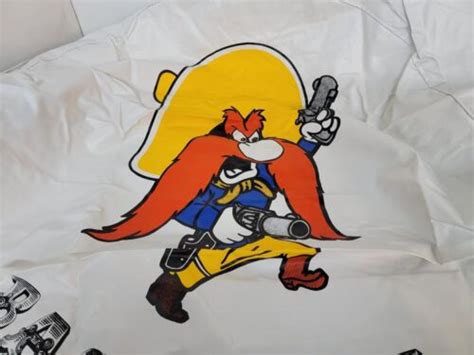 Vintage Nos Yosemite Sam Back Off Spare Tire Cover For Truck Van Camper Rv 1970s Ebay