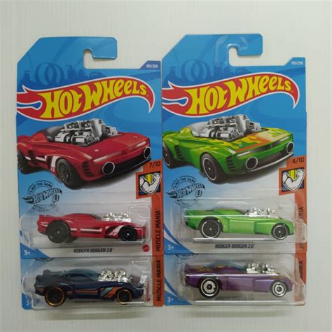 Hot Wheels Rodger Dodger MUSCLE MANIA Shopee Malaysia