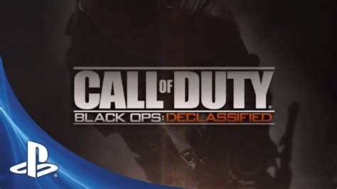 Call Of Duty Black Ops Declassified что это за игра трейлер