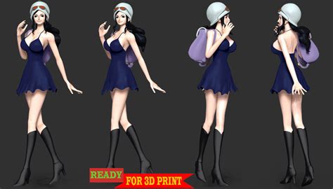 Nico Robin One Piece 3d Model By Bon Bon Art