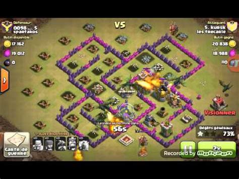 Clash Of Clan Belle Attaque Gdc Youtube