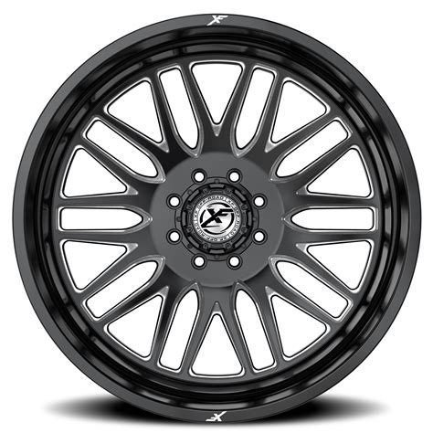 Xf Off Road Xf 240 Dually 20x8 25 232 8x210 Gloss Black And Milled