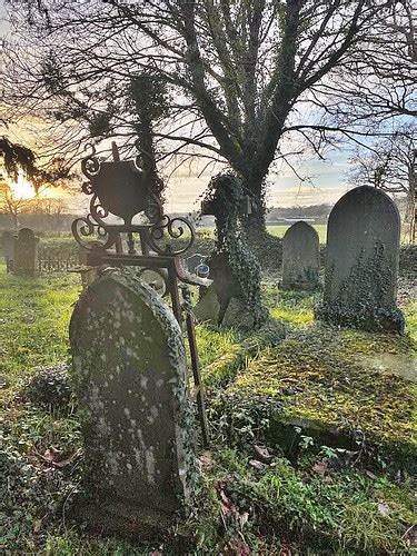 Clyst Hydon Devon Cluster Of Gravestones On The Way Out Flickr