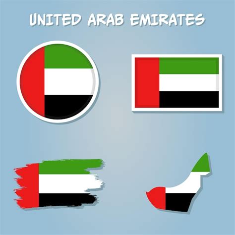 Premium Vector United Arab Emirates Highly Detailed Political Map