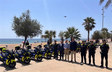 La Guardia Urbana De Badalona Incorpora 17 Nuevas Motocicletas