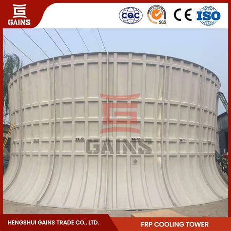 Gains Cross Flow Closed Cooling Tower Fabricators Ton Frp Grp