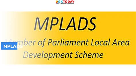 Mplads All Details About Mplads Gktoday