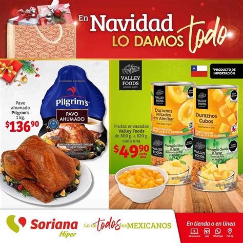 Folleto Soriana Ofertas De Navidad 15 Al 31 De Diciembre 2022