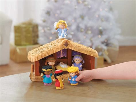 Snapklik.com : Fisher-Price Little People Deluxe Christmas Story ...