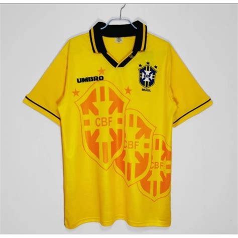 Jual Jersey Kaos Baju Sepak Bola Timnas Tim Nasional Brazil Brasil